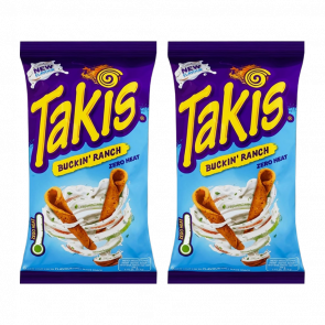 Набір Кранчі 2шт Takis Buckin Ranch Сметана 100g - Retromagaz