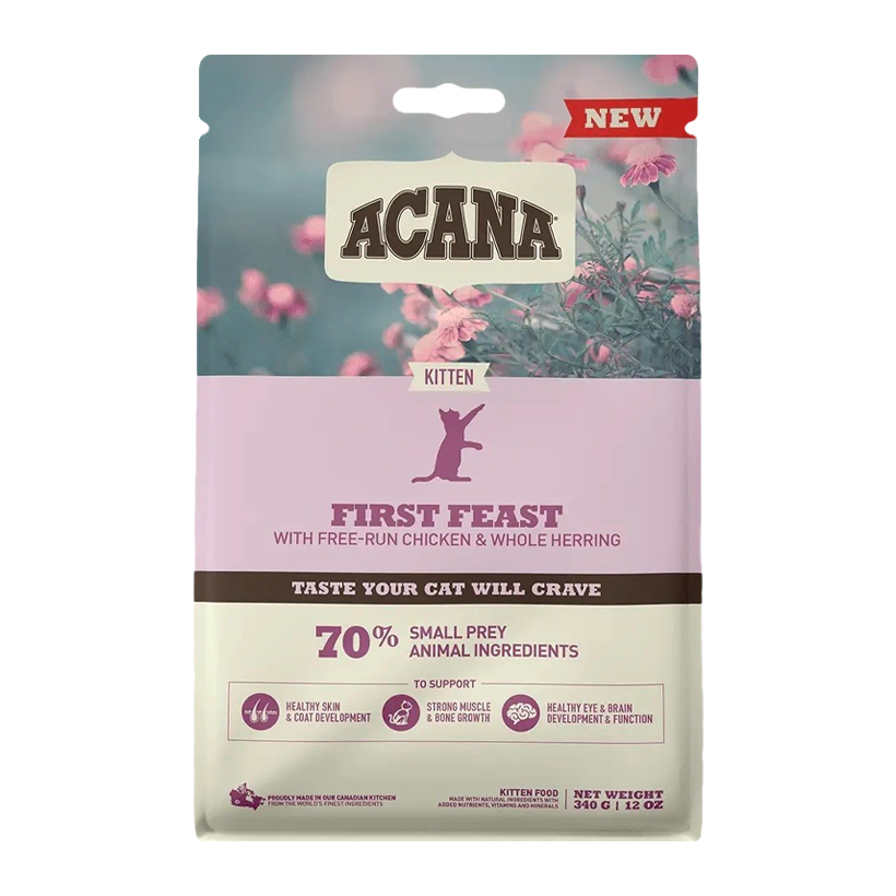 Сухой Корм для Кошек Acana Kitten First Feast 340g - Retromagaz