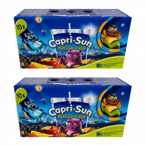 Набор Напиток Соковый Capri-Sun 20шт Fun Monster Alarm 200ml - Retromagaz