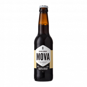 Пиво Безалкогольне MOVA Dark Non-Alcohol Темне Нефільтроване 330ml - Retromagaz