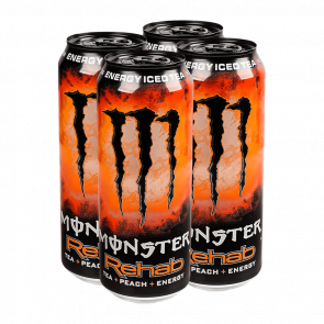Набір Напій Енергетичний 4шт Monster Energy Rehab Чай + Лимонад 500ml Набір Напій Енергетичний 4шт Monster Energy Rehab Чай + Лимонад 500ml - Retromagaz