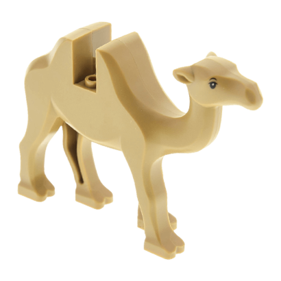 Фигурка Lego Camel with Black Eyes and White Pupils Pattern Animals Земля 88291c01pb01 1 4589490 4589494 Tan Б/У - Retromagaz