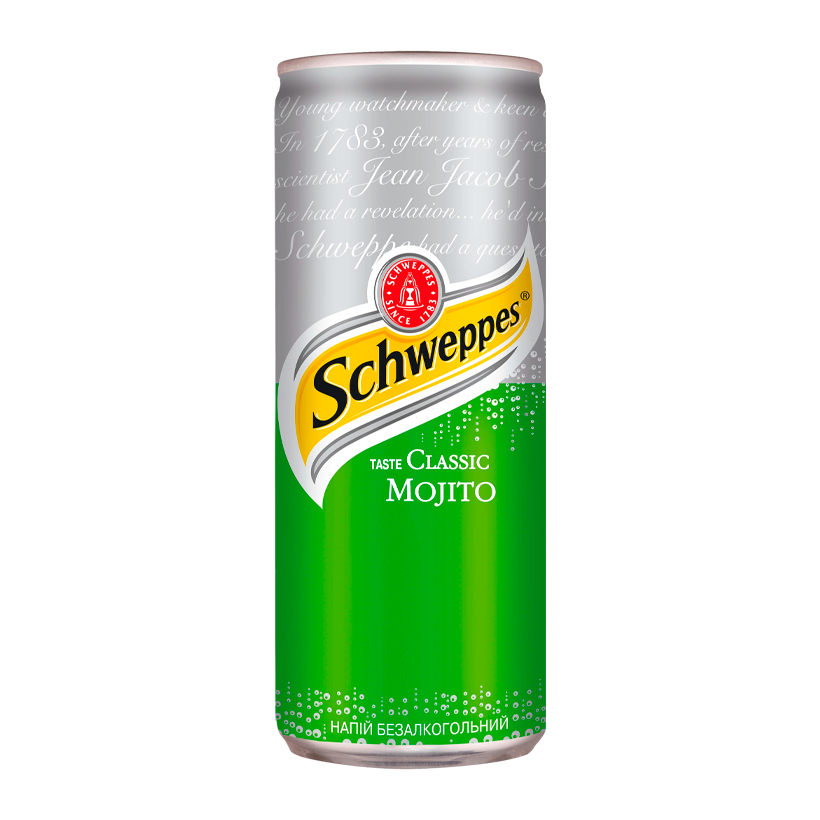 Напій Schweppes Classic Mojito 330ml - Retromagaz
