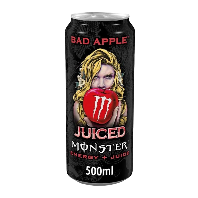Напій Енергетичний Monster Energy Bad Apple 500ml - Retromagaz