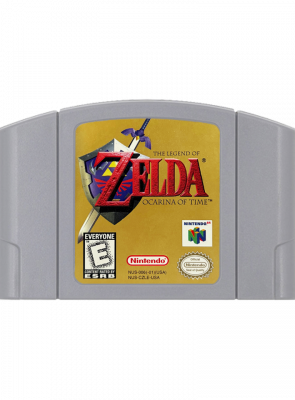 Гра Nintendo N64 The Legend of Zelda: Ocarina of Time USA Англійська Версія Тільки Картридж Б/У - Retromagaz