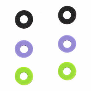 Прицільні кільця 6шт KontrolFreek Precision Rings PlayStation 5 4 3 2 1 Xbox Series One 360 Switch 2 Green Black - Retromagaz