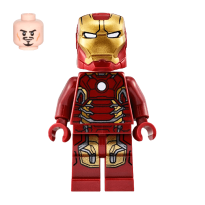 Фігурка Lego Marvel Iron Man Mark 43 Armor Super Heroes sh167 Б/У - Retromagaz