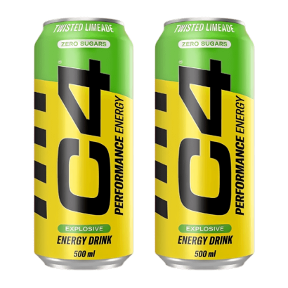 Набор Напиток Энергетический 2шт Cellucor C4 Twisted Limeade 500ml - Retromagaz
