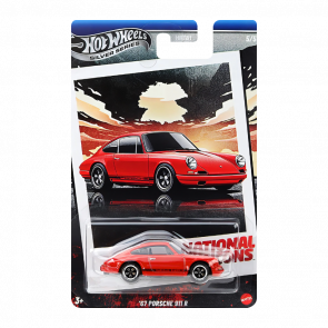Тематическая Машинка Hot Wheels '67 Porsche 911 R Icons 1:64 JBY86 Red Тематическая Машинка Hot Wheels '67 Porsche 911 R Icons 1:64 JBY86 Red - Retromagaz