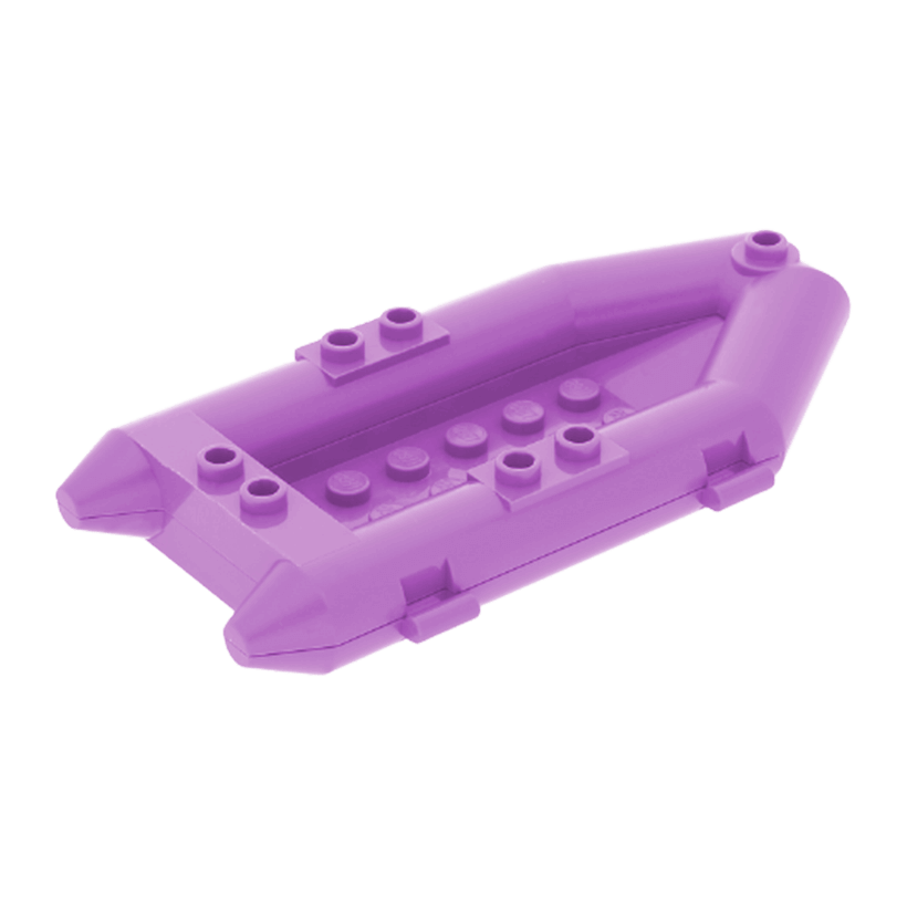 Для Судна Lego Основа Rubber Raft Small 30086 75977 6075171 Medium Lavender Б/У - Retromagaz