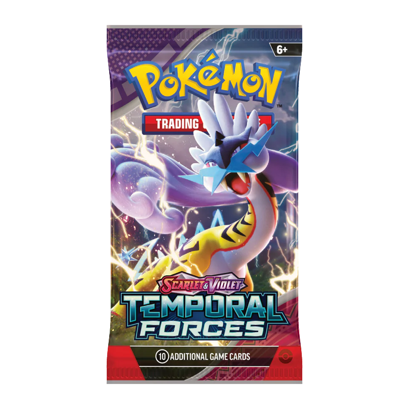 Картки Коллекционная Игра Pokemon Scarlet & Violet - Temporal Forces - Retromagaz