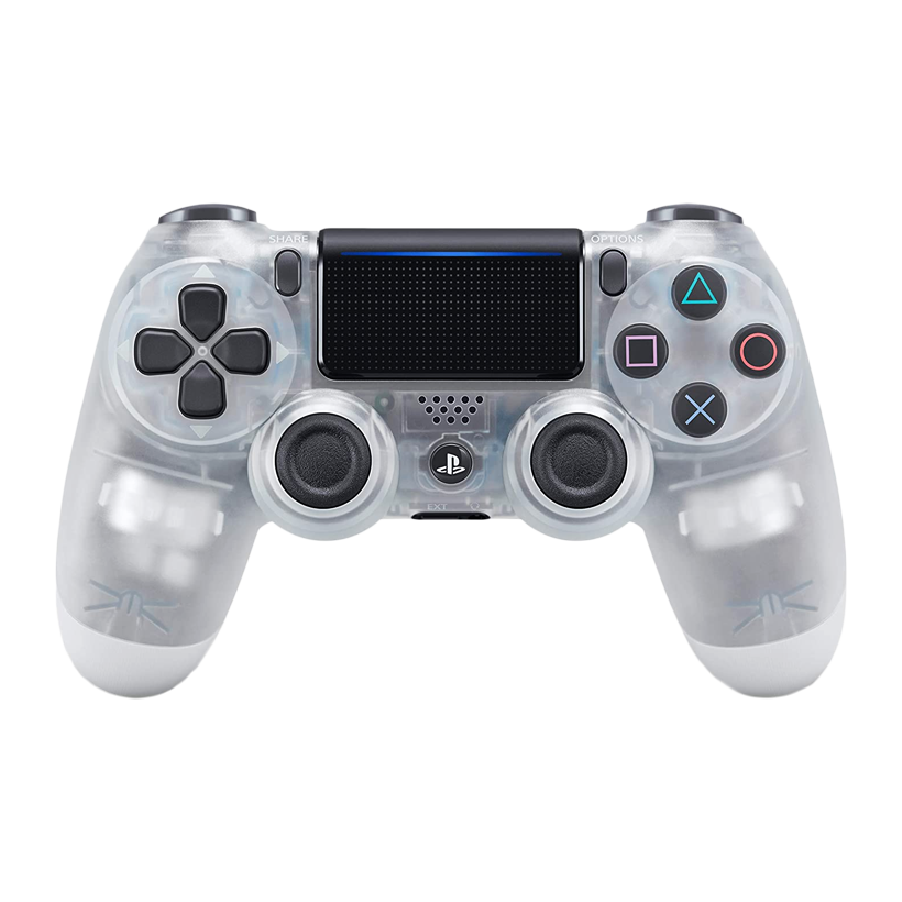 Геймпад Беспроводной Sony PlayStation 4 DualShock 4 Version 2 Crystal Б/У - Retromagaz