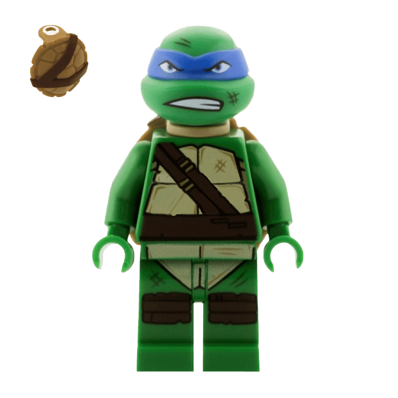 Фигурка Lego Teenage Mutant Ninja Turtles Leonardo Cartoons tnt024 Б/У - Retromagaz