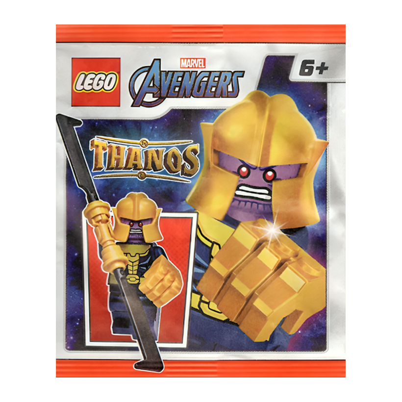 Конструктор Lego Marvel Фигурка Thanos Paper Bag Super Heroes 242215 sh0696 Новый - Retromagaz