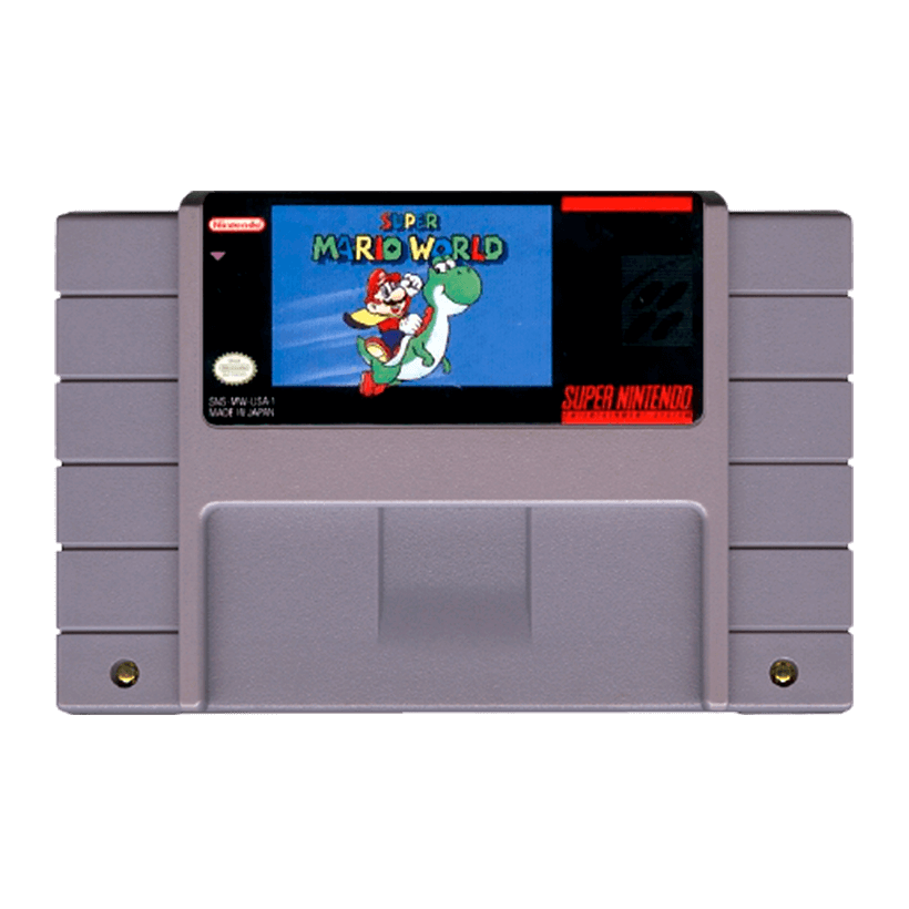 Гра Super Mario World USA Nintendo SNES Б\У - Retromagaz