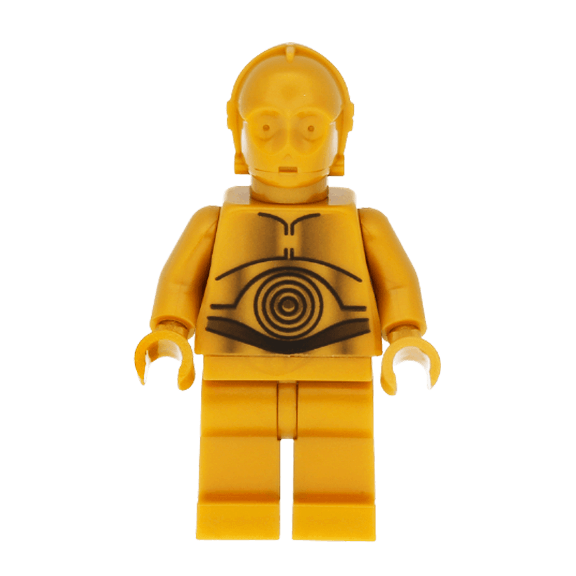 Фигурка Lego Дроид C-3PO Star Wars sw0161a Б/У - Retromagaz