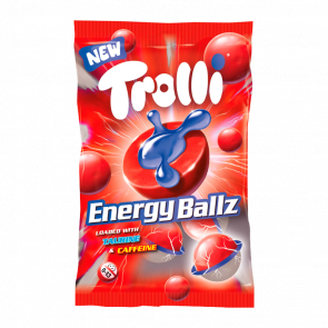 Цукерки Жувальні Trolli з Енергетиком Energy Ballz 75g - Retromagaz