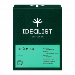Дрип-кофе Idealist Coffee Co Твой Микс 7 Дрипов 84g - Retromagaz