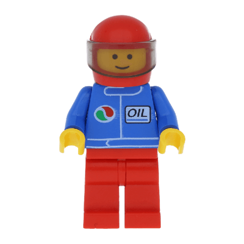 Lego Фигурка City Гонщик 5 oct051 1 Ориг Б/У Н - Retromagaz
