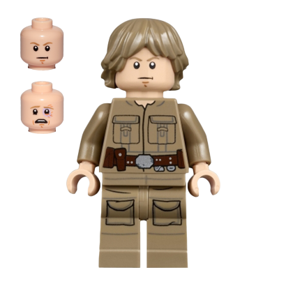 Фигурка Lego Джедай Luke Skywalker Star Wars sw0971 1 Б/У - Retromagaz