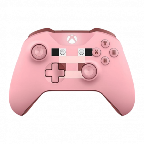 Геймпад Беспроводной Microsoft Xbox One Minecraft Pig Special Edition Version 2 Pink Б/У