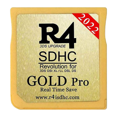 Флеш Картридж RMC DS R4 Gold Б/У - Retromagaz