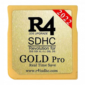 Флэш Картридж RMC DS R4 Gold Б/У - Retromagaz