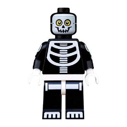 Фигурка Lego Collectible Minifigures Series 14 Skeleton Guy col221 1 Б/У Хорошее - Retromagaz