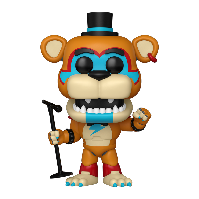 Фигурка FUNKO POP! Five Nights at Freddy's Глемрок Фредди Glamrock Freddy 109mm 91962 - Retromagaz