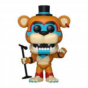 Фигурка FUNKO POP! Five Nights at Freddy's Глемрок Фредди Glamrock Freddy 109mm 91962 - Retromagaz