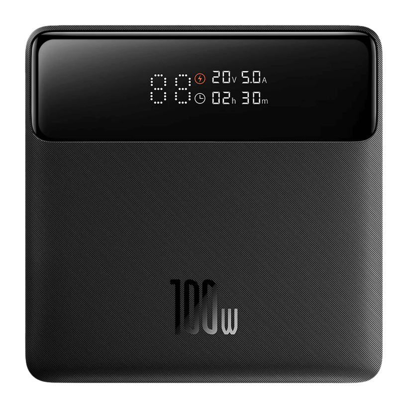 Портативный Аккумулятор Power Bank Baseus Blade High Power Digital Display Fast Charge Power Bank HD PPBL000201 Black 20000 mAh - Retromagaz