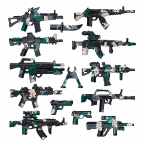 Оружие RMC Стрелковое Weapon Pack #5 Black Green Новый