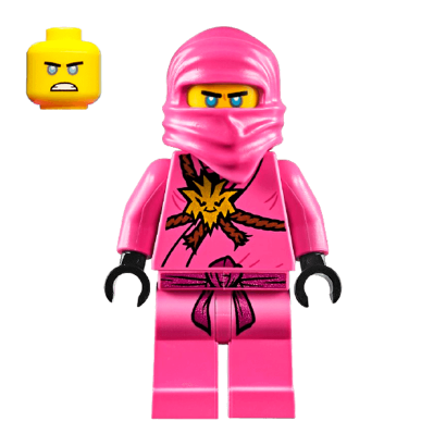Фігурка Lego Ninja Zane Avatar Pink Ninjago njo561 1 Б/У - Retromagaz