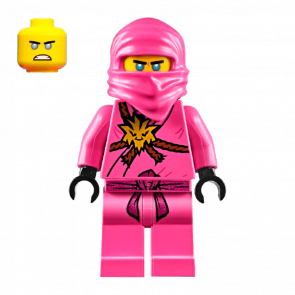 Фигурка Lego Ninja Zane Avatar Pink Ninjago njo561 1 Б/У