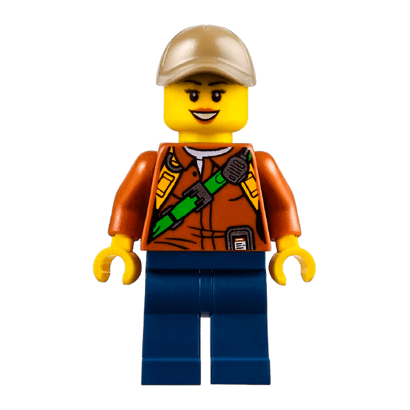 Фігурка Lego 973pb2757 Explorer Female City Jungle cty0804 Б/У - Retromagaz