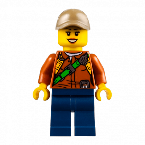Фигурка Lego 973pb2757 Explorer Female City Jungle cty0804 Б/У - Retromagaz