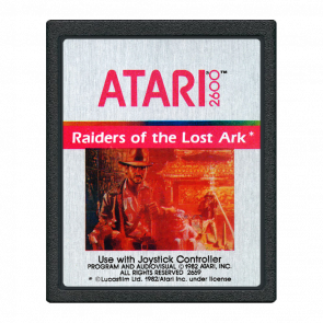 Гра Atari 2600 Indiana Jones Raiders of the Lost Ark Black Б/У - Retromagaz