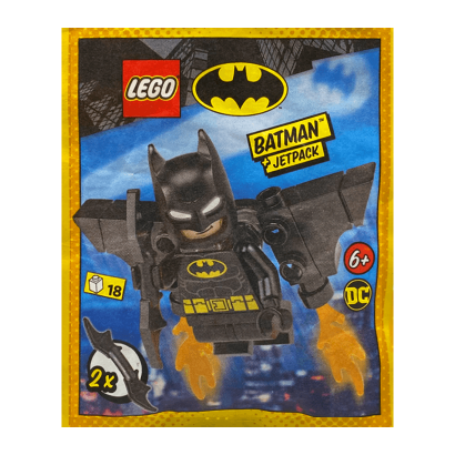 Конструктор Lego Фігурка Batman with Jetpack Paper Bag Super Heroes 212402 	sh0956 Новий - Retromagaz