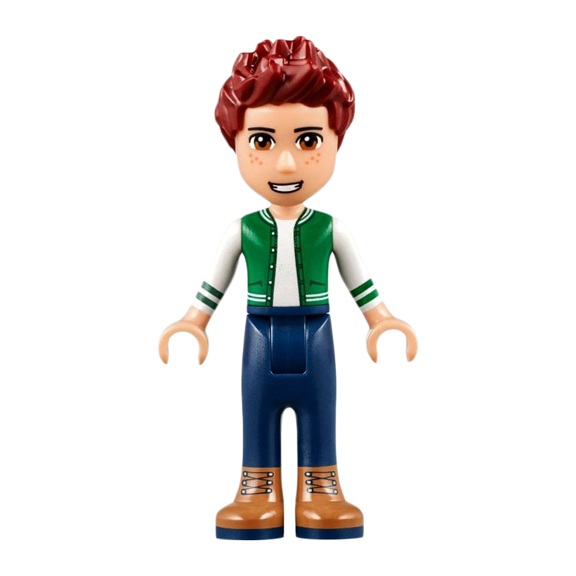 Фигурка Lego Boy Daniel Brown Boots Dark Blue Jeans Friends frnd237 1 Б/У - Retromagaz