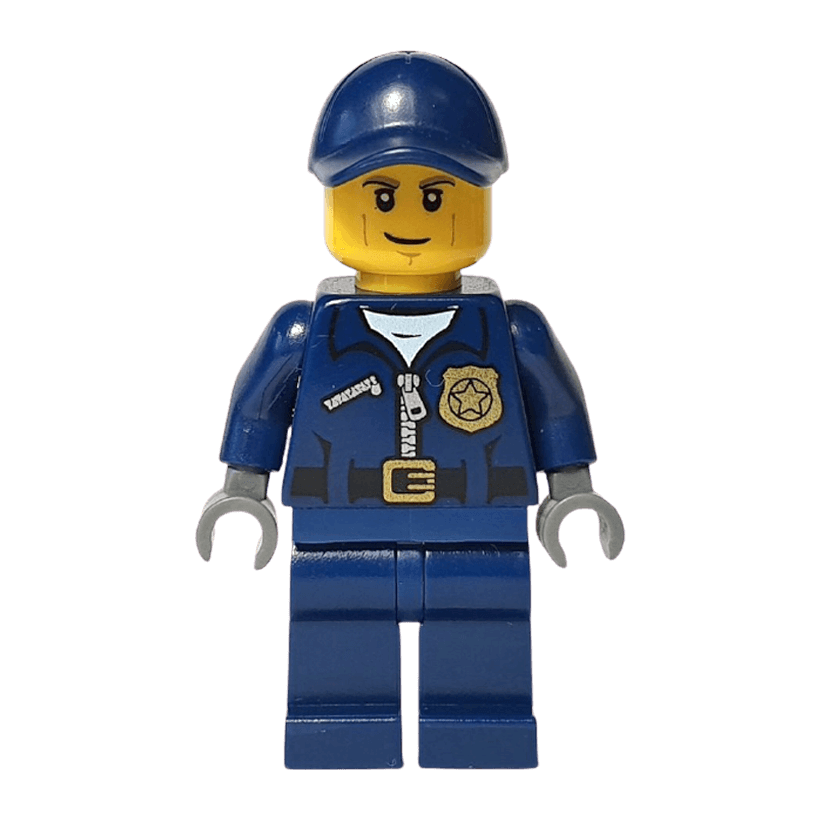 Фигурка Lego Police 973pb1547 Officer City cty0488 Б/У - Retromagaz