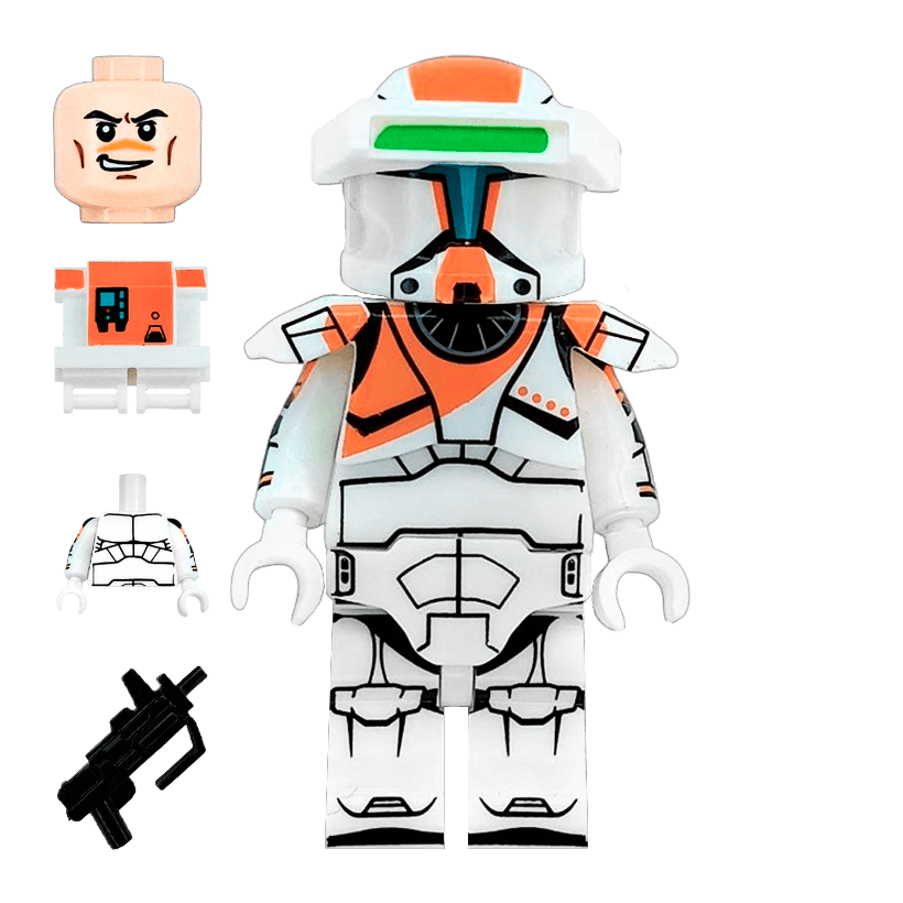 Фигурка RMC Республика Clone Commando Boss Star Wars swr032 Новый - Retromagaz