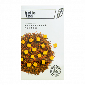 Чай Пакетированный Травяной Hello Tea Карамельный Ройбуш 40g - Retromagaz