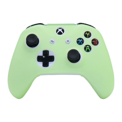 Чохол Силіконовий RMC Xbox One Glowing in Dark Neon Green Новий - Retromagaz