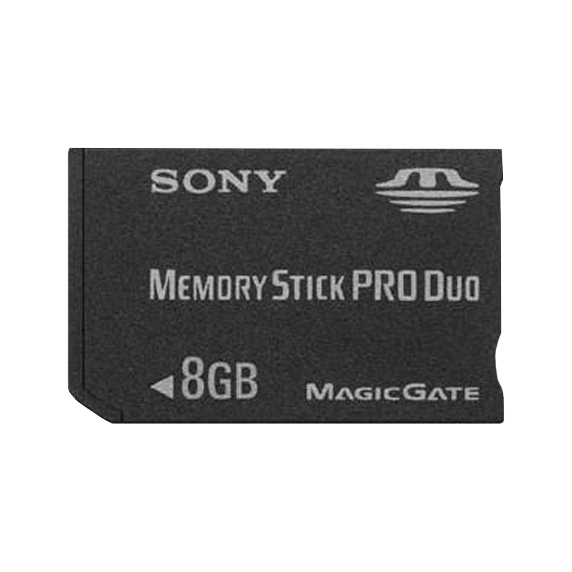 Карта Пам'яті Sony PlayStation Portable Memory Stick PRO Duo 8GB Black Б/У - Retromagaz