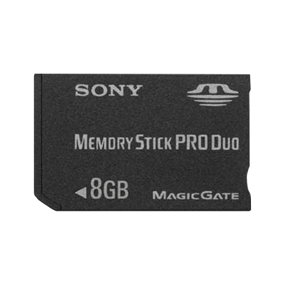 Карта Пам'яті Sony PlayStation Portable Memory Stick PRO Duo 8GB Black Б/У - Retromagaz
