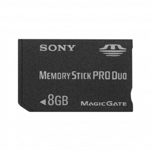 Карта Памяти Sony PlayStation Portable Memory Stick PRO Duo 8GB Black Б/У