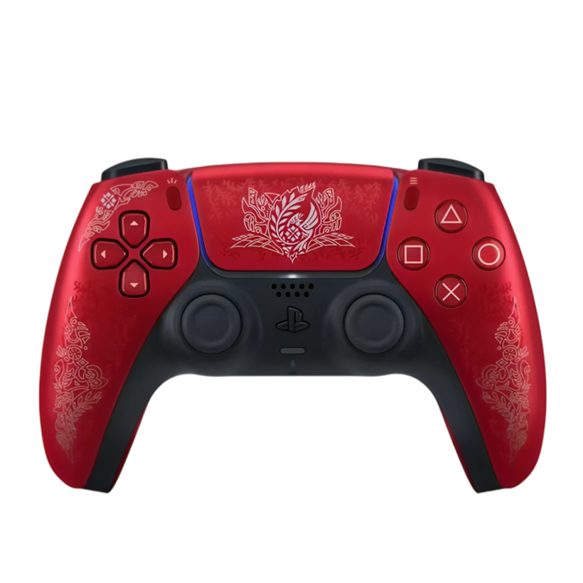 Геймпад Бездротовий Sony PlayStation 5 DualSense Monster Hunter Wilds Limited Edition Red Б/У - Retromagaz