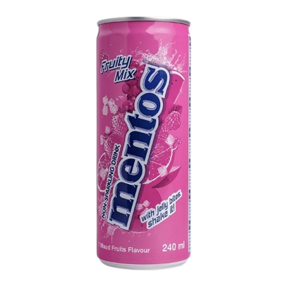 Напиток Mentos Fruity Mix 240ml - Retromagaz