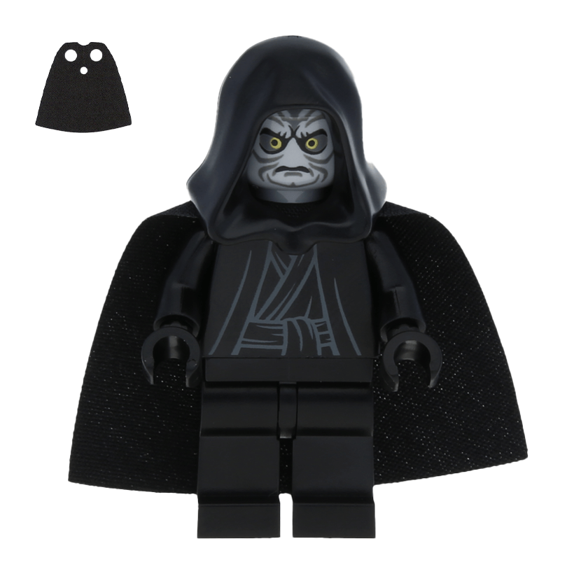 Фигурка Lego Империя Emperor Palpatine Black Hands Star Wars sw0210 Б/У - Retromagaz