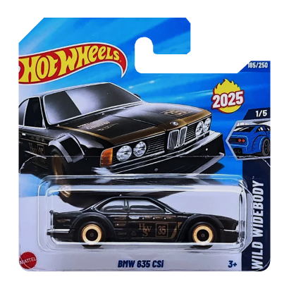 Машинка Базова Hot Wheels BMW 635 CSi Wild Widebody 1:64 HYW38 Blue - Retromagaz